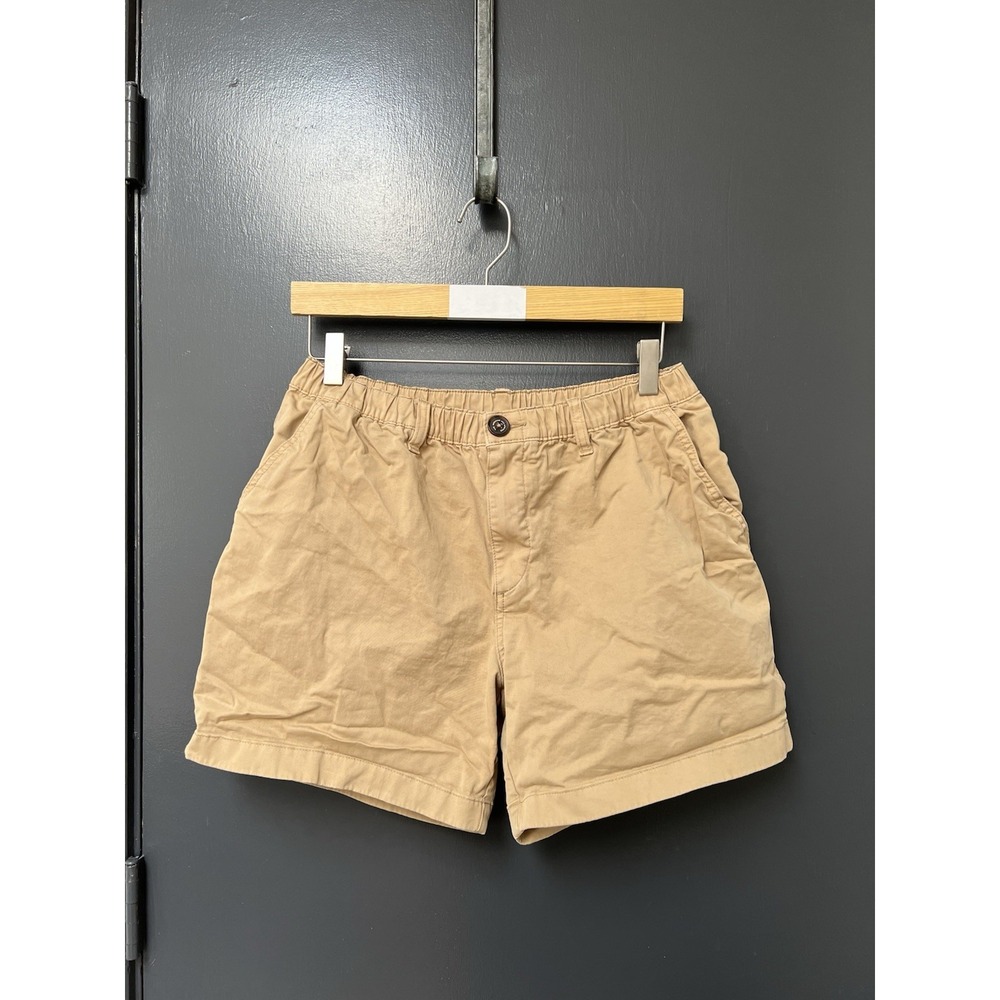 Chubbies Originals Womens Chino Khaki Shorts Mustard Yellow Medium